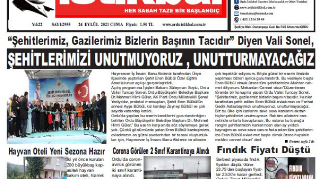 24.09.2021 CUMA