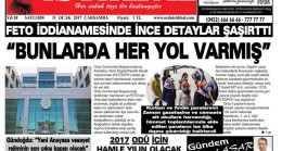 11 OCAK 2017 ÇARŞAMBA