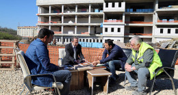 YARILGAÇ’TAN İNŞAATLARA İNCELEME