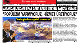22 MAYIS 2017 PAZARTESİ