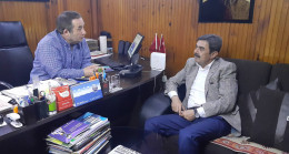 BAŞKAN ŞEN’DEN GAZETEMİZE ZİYARET