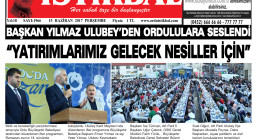 15 HAZİRAN 2017 PERŞEMBE