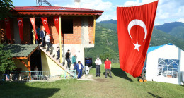 Şehidin hayalini başkan tamamlayacak