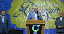   “ORDU İLÇELERİYLE BÜTÜNDÜR” DİYEN YILMAZ: “SÖZLERİMİZİ ADİLANE ŞEKİLDE YERİNE GETİRİYORUZ” 