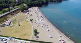 KADINLAR PLAJINA YOĞUN İLGİ