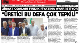 24 AĞUSTOS 2017 PERŞEMBE