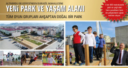 ALTINORDU BELEDİYESİ  ÇOCUKLARI UNUTMUYOR “BU PARKIN TAMAMI AHŞAP”