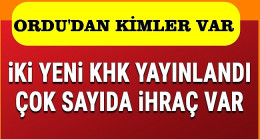İŞTE FETÖ İHRAÇ LİSTESİ 