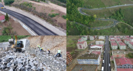 BÜYÜKŞEHİR HEDEFLERİNİN ÜSTÜNE ÇIKTI  “DİLE KOLAY, 1396 KM ASFALT YOL “ 