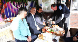 TEKİNTAŞ ESNAFLARLA BULUŞTU