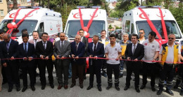 ORDU’YA DONANIMLI  3 AMBULANS