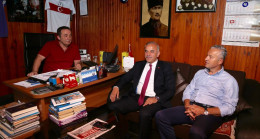 TEKİNTAŞ VE ŞAŞMAZ’DAN GAZETEMİZE ZİYARET