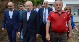 KILIÇDAROĞLU AFET BÖLGESİNDEYDİ