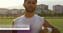 Yeni Orduspor’dan altyapıya transfer