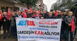 KAMU –SEN ÇİN ZULMÜNE SESSİZ KALMADI BİRLEŞMİŞ MİLLETLER BU ZÜLME SESSİZ KALMAMALI
