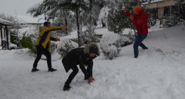 BOZTEPE’DE  KAR ŞENLİĞİ