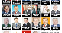 AK PARTİ ORDU BELEDİYE BAŞKAN ADAYLARI