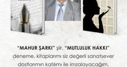KARADAĞ’DAN İMZA GÜNÜNE DAVET