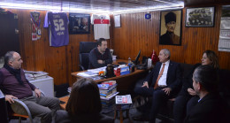 YILMAZ’DAN GAZETEMİZE ZİYARET