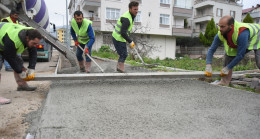 ALTINORDU’YA REKOR BASKI BETON KALDIRIMI