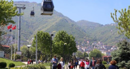 TELEFERİĞE YOĞUN İLGİ