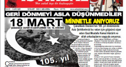 18 MART 2020 ÇARŞAMBA