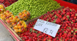 Yazlık meyveler tezgahlarda yerlerini almaya başladı