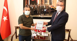 MALİ MÜŞAVİRLER ODASINDAN VALİ SONEL’E HAYIRLI OLSUN ZİYARETİ.