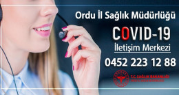 ORDU’DA GÜNDE 3 BİN 500 KİŞİ COVİD MERKEZİNİ ARIYOR