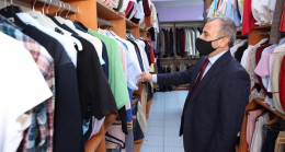 VALİ SONEL, SOSYAL MARKET’TE İNCELEMEDE BULUNDU