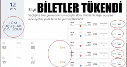 ORDU-GİRESUN HAVAYOLU BİLETLERİNİN TAMAMI SATILDI
