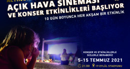 BUYURUN, AÇIK HAVA SİNEMASINA…