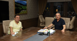 BAŞKAN GÜLER’LE ÇAY SOHBETİ