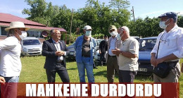 Mahkeme Taş Ocağını Durdurdu