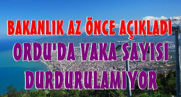 Ordu Vaka Sayısında Rekora Gidiyor