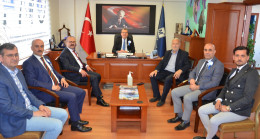 MEHMET YAŞAR GÜNAY ORDU SMMM ODASI BAŞKANI BAHADIR BAŞ’I ZİYARET ETTİ