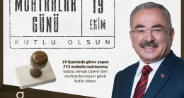 BAŞKAN GÜLER’DEN MUHTARLAR GÜNÜ MESAJI