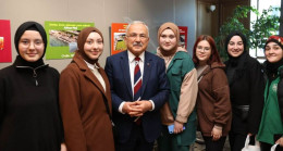 BAŞKAN GÜLER ÖĞRENCİLERLE BULUŞUYOR