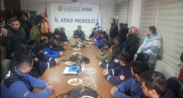 AFAD Ekibi Ordu’ya Döndü