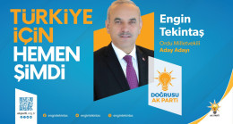 AK Parti Ordu Milletvekili Aday adayı Engin Tekintaş