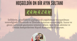 Valimiz Sayın Tuncay SONEL’in Ramazan Ayı Mesajı