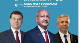 Kemal Kılıçdaroğlu Ordu’ya Geliyor