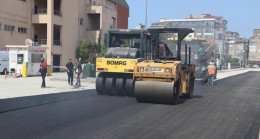 BÜYÜKŞEHİR’DEN ÜNYE’YE SICAK ASFALT