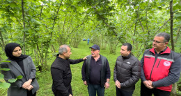 Vali Sonel, “Fındıkta Verim ve Kaliteyi Artırmak İçin Zirai Mücadele Önemli”