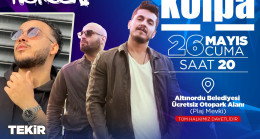 TEKİR ve KOLPA Ordu’da Konser Verecek!