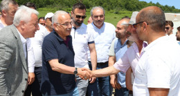 BAŞKAN HİLMİ GÜLER’E YOĞUN İLGİ