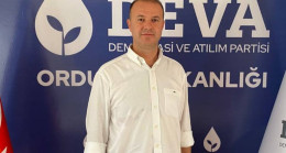 Deva Ordu İl Başkanı İstifa Etti