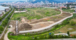 FATSA MİLLET BAHÇESİ PROJESİ HIZ KESMEDEN DEVAM EDİYOR