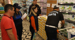 BÜYÜKŞEHİR ZABITADAN MARKET DENETİMİ