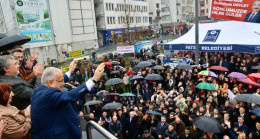 BAŞKAN GÜLER’E COŞKULU KARŞILAMA